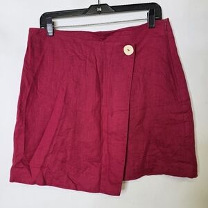 Mango Linen Skirt